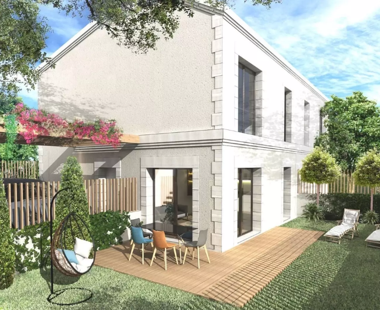 Photo de 4 Maisons Neuves réf. #2471
