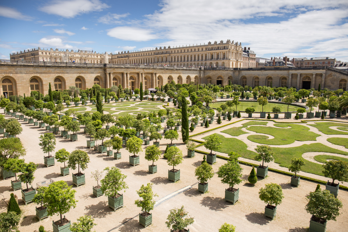 Zone Abis – Vue du château de Versailles depuis l’Orangerie