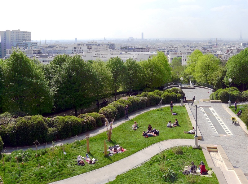  Quartier prioritaire – La Parc de Belleville à Paris