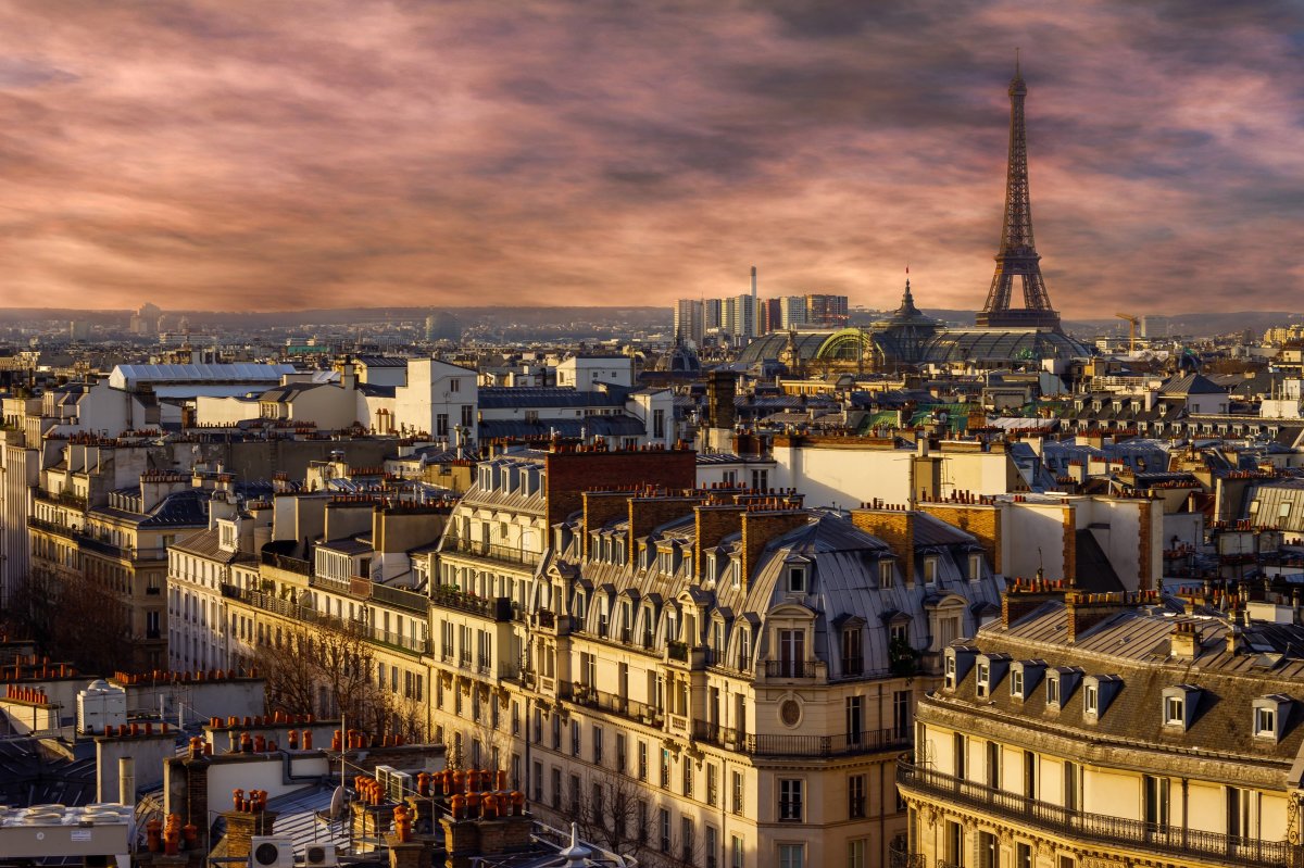 Loi Pinel plus Paris – Vue des toits de Paris et de la Tour Eiffel