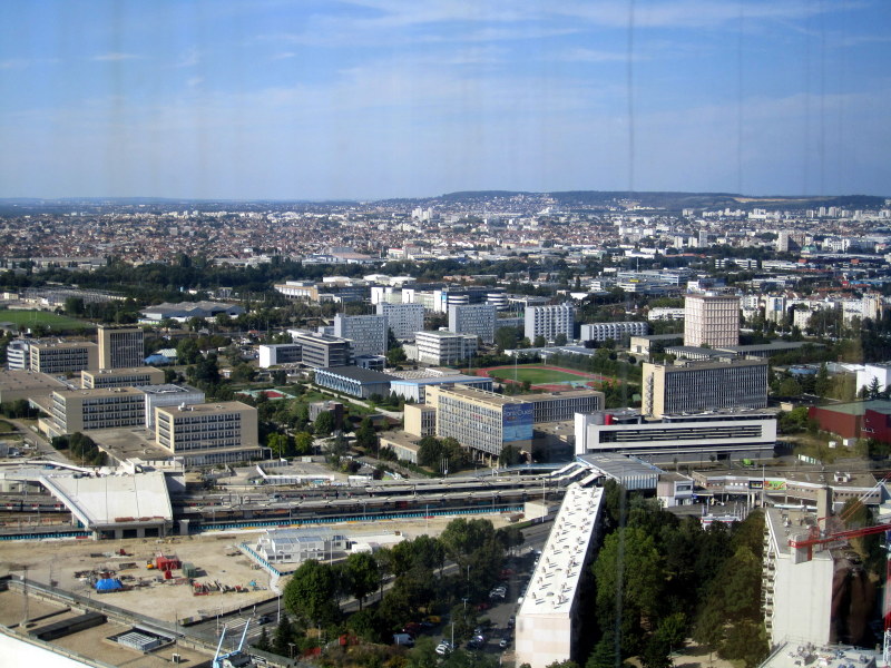 Loi Pinel plus Paris –Vue aérienne du quartier de l’Université à Nanterre