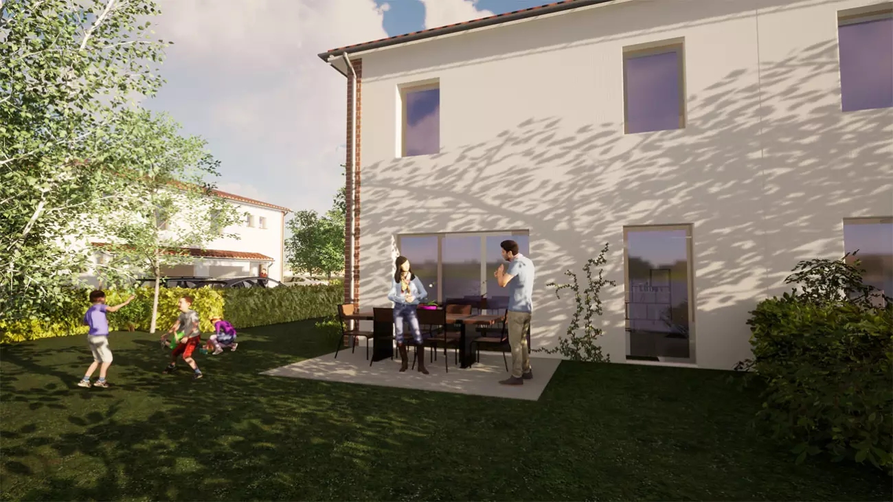 Photo de 4 Maisons Neuves réf. #2694