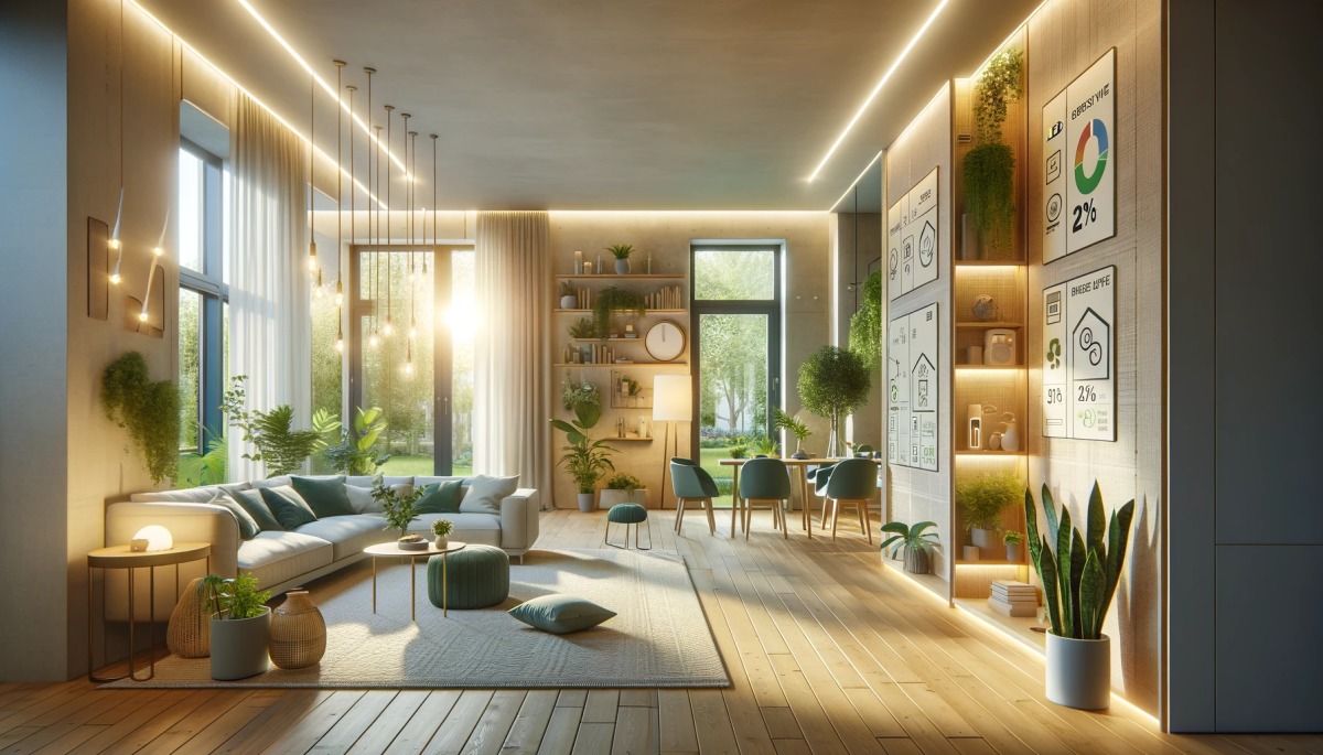 Super Pinel 2024 — l'intérieur d'un appartement confortable, respectueux de l'environnement et à haute performance énergétique