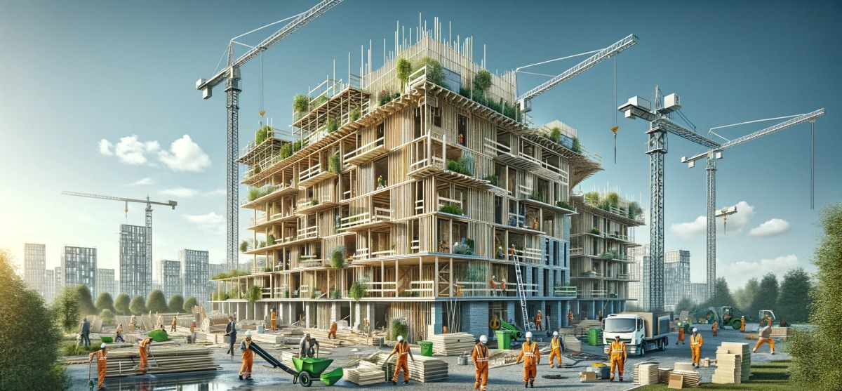 Super Pinel 2024 — des appartements neufs écoresponsables en cours de construction