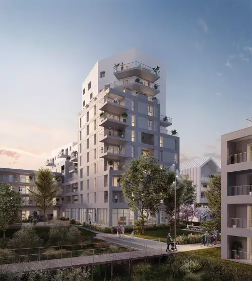 Appartement neufs Nantes : Hauts pavés Saint-Félix référence 3622