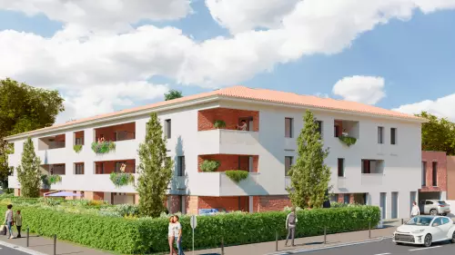 Appartement neufs Toulouse : Barrière de Paris référence 3647